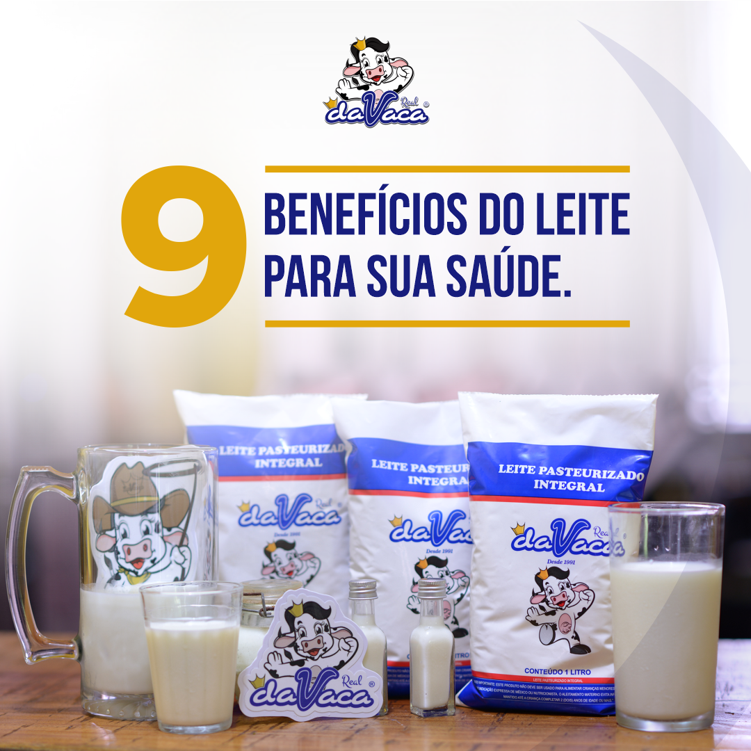 9 Benefícios do Leite para sua saúde.
